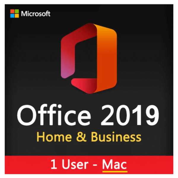 Office 2019 Home and Business for Mac – 1 PC, Lifetime Activation